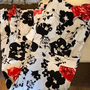 3/4 sleeve midi dress